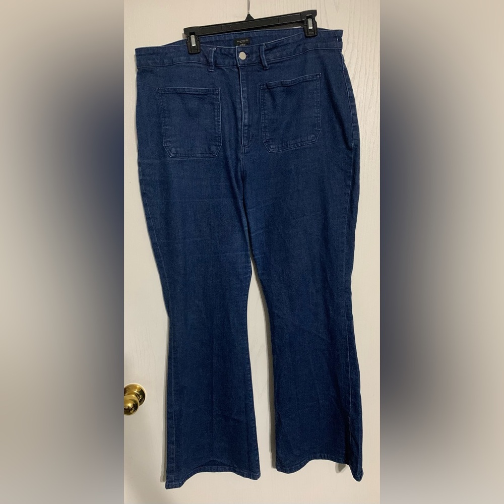 Ann Taylor Dark Blue Bootcut Jeans